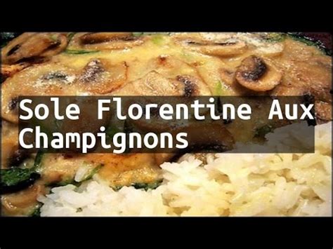 recipe-sole-florentine-aux-champignons-youtube image