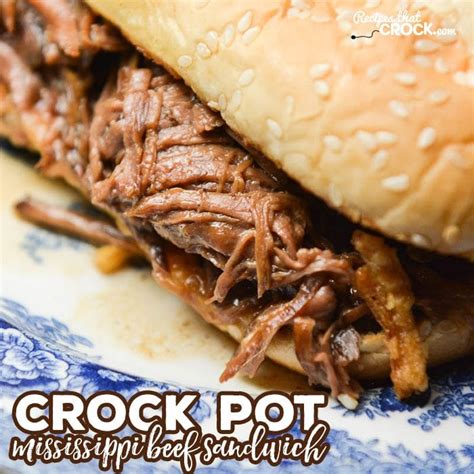crock-pot-mississippi-beef-sandwiches-recipes-that image