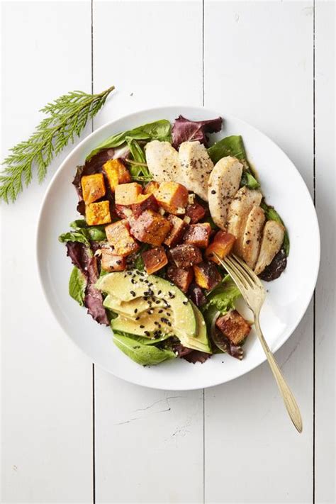 roasted-sweet-potato-and-chicken-salad-good image