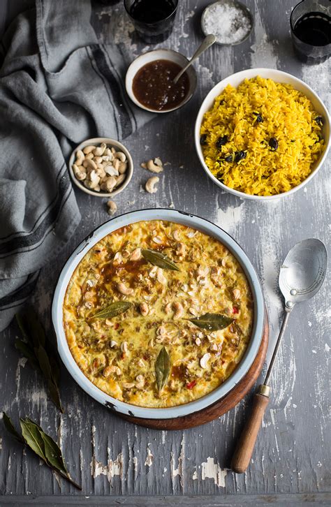 traditional-south-african-bobotie-with-fragrant-yellow-rice image