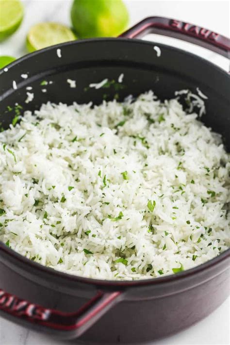 chipotle-cilantro-lime-rice-recipe-copycat-little image
