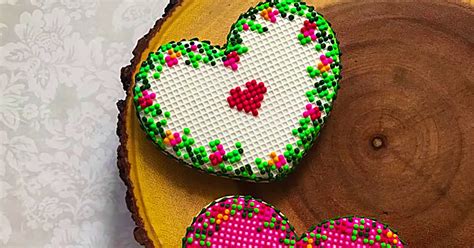 cross-stitch-heart-cookies-recipe-diy-joy image