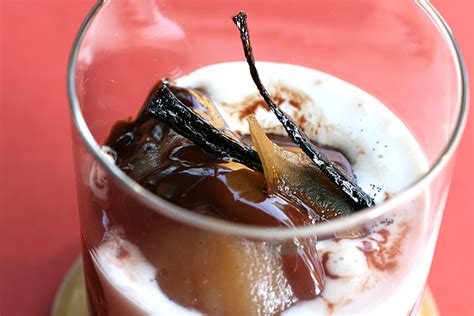 maple-poached-pear-sundae-recipe-food-style image