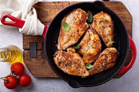 easy-pan-seared-chicken-breast-recipe-the-kitchen image