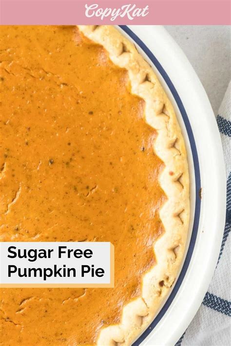 best-sugar-free-pumpkin-pie-copykat image