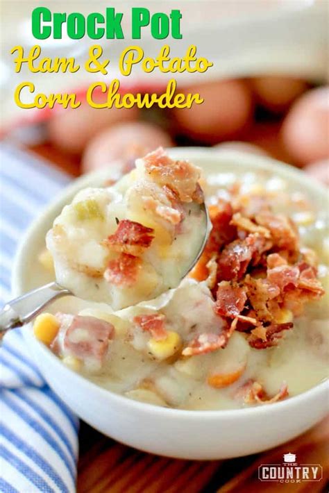 crock-pot-ham-and-potato-corn-chowder-the-country-cook image