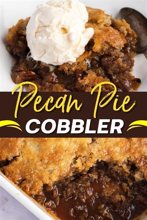 easy-pecan-pie-cobbler-recipe-insanely-good image