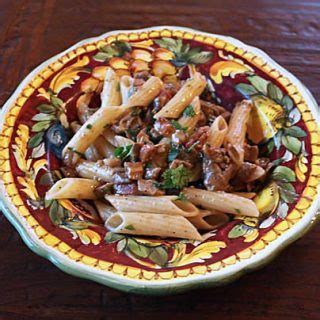 pasta-with-porcini-mushrrom-pancetta-italian-food image