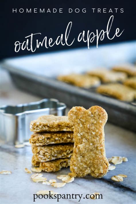 applesauce-dog-treats-with-rolled-oats image