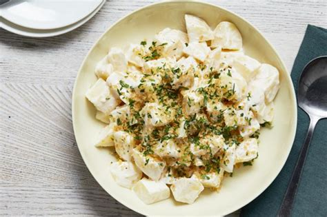 best-easy-caesar-potato-salad-recipes-food-network image