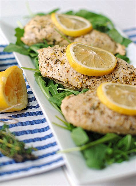 lemon-chicken-with-thyme-eat-yourself-skinny image