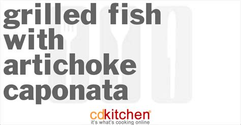 grilled-fish-with-artichoke-caponata image