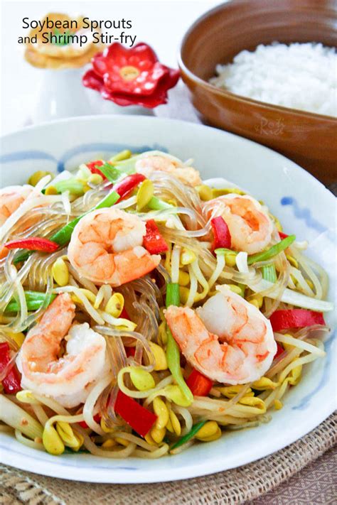 soybean-sprouts-and-shrimp-stir-fry-roti-n-rice image