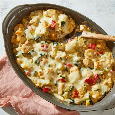 chicken-zucchini-casserole-recipe-eatingwell image