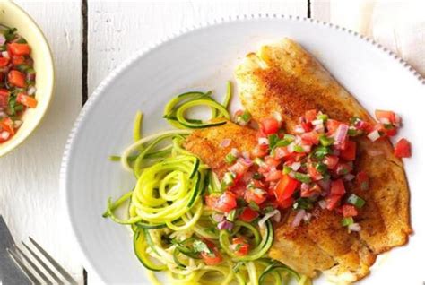 diabetic-blackened-tilapia-with-zucchini-noodles image