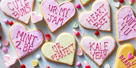 food-themed-conversation-heart-cookies-eatingwell image