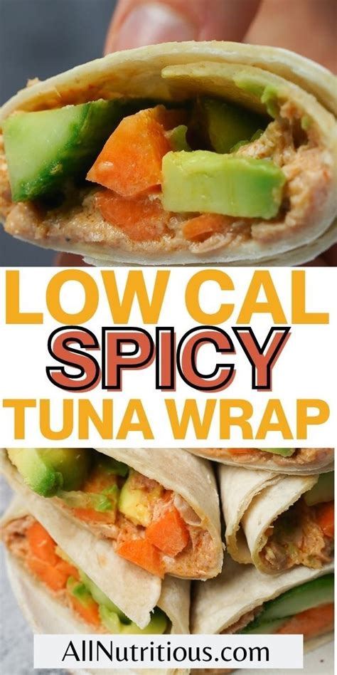 spicy-tuna-wrap-with-veggies-low-calorie-all-nutritious image