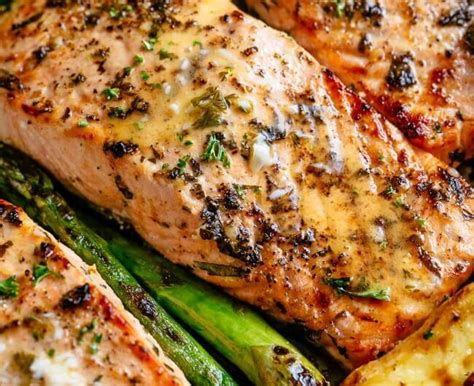 sheet-pan-garlic-butter-baked-salmon-by-the image
