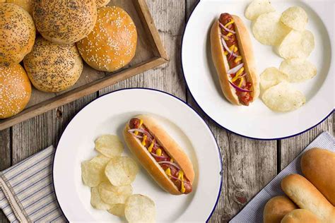 hamburger-or-hot-dog-buns-recipe-king-arthur-baking image