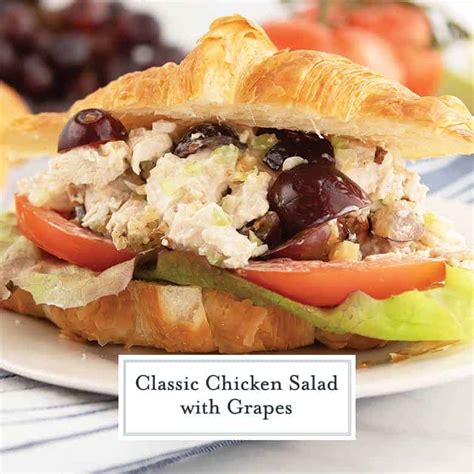 classic-chicken-salad-with-grapes-savory image