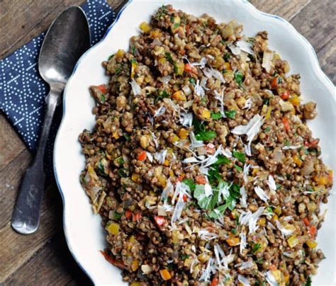 lunch-recipe-colorful-lentil-salad-with-walnuts-herbs image