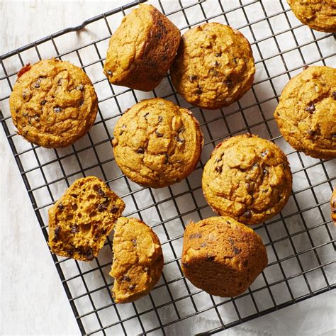 pumpkin-chocolate-chip-muffins-recipe-eatingwell image