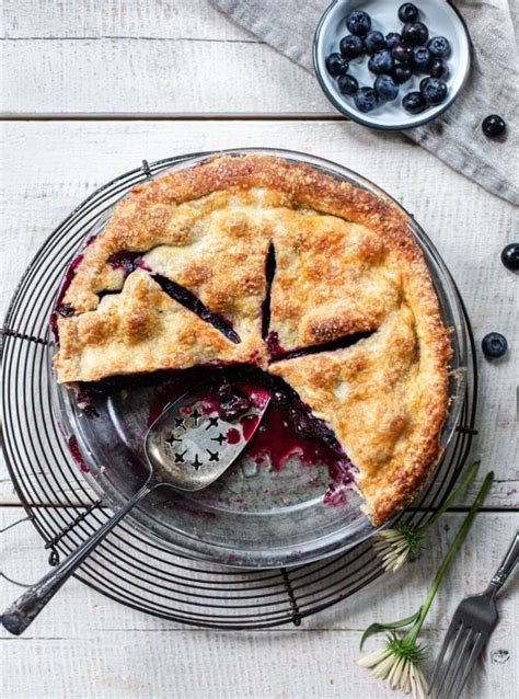 fresh-and-simple-homemade-blueberry-pie-familystyle image