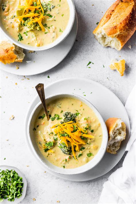 broccoli-cauliflower-cheddar-soup-fork-in-the-kitchen image