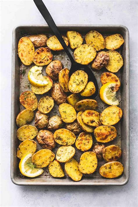 oven-roasted-dill-potatoes-creme-de-la-crumb image