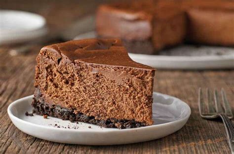 chocolate-cheesecake-recipe-king-arthur-baking image