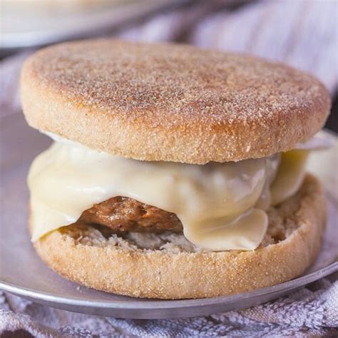 homemade-sausage-mcmuffins-with-4-ingredients-low image