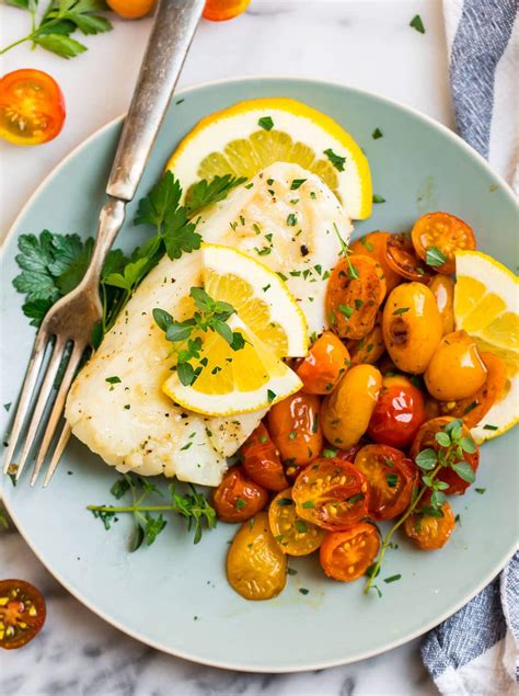 pan-fried-cod-simple-recipe-with-butter-and-lemon image