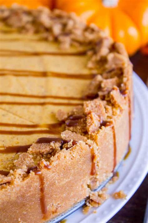double-layer-pumpkin-cheesecake-the-food-charlatan image