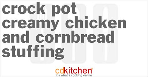 crock-pot-creamy-chicken-and-cornbread-stuffing image