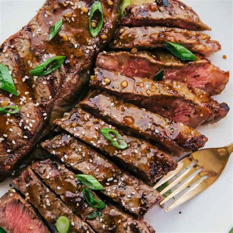 grilled-rib-eye-steak-with-ginger-teriyaki-sauce image