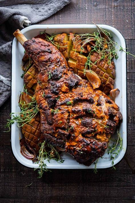 harissa-roasted-leg-of-lamb-recipe-feasting-at-home image