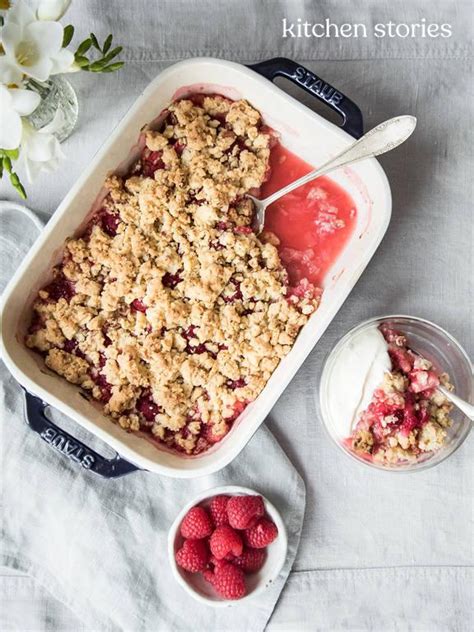 rhubarb-raspberry-crumble-recipe-kitchen-stories image