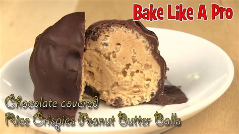chocolate-covered-rice-krispies-peanut-butter-balls image