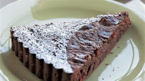 chocolate-cherry-tart-recipe-bon-apptit image
