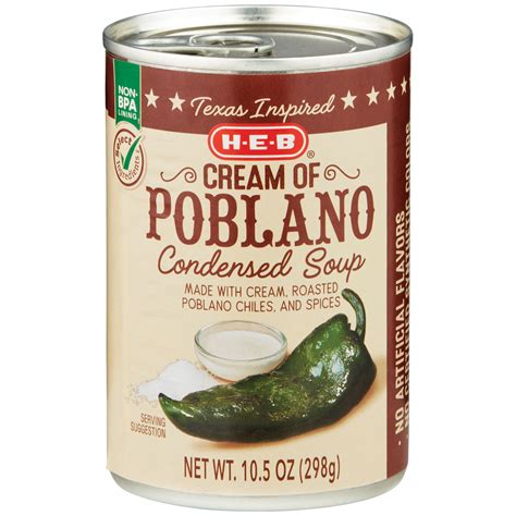 h-e-b-select-ingredients-cream-of-poblano-condensed image