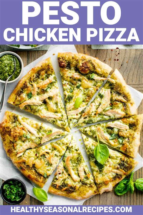 chicken-pesto-pizza-healthy-seasonal image
