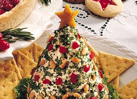 holiday-tree-shaped-cheese-ball-recipe-goldmine image