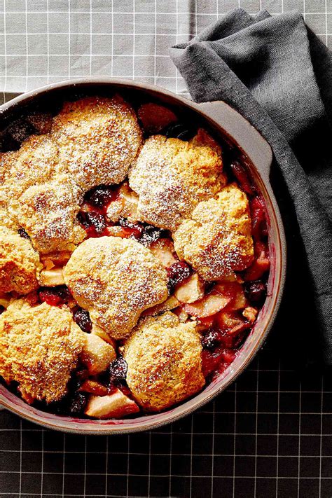 pear-apple-and-cranberry-cobbler-better-homes image