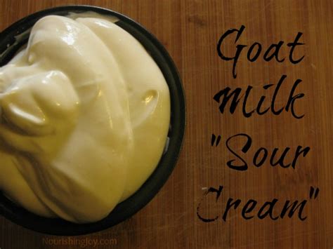 how-to-make-goat-milk-sour-cream-nourishing-joy image