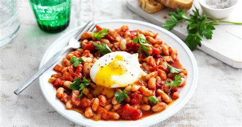 smoky-baked-beans-with-poached-eggs-australian-eggs image