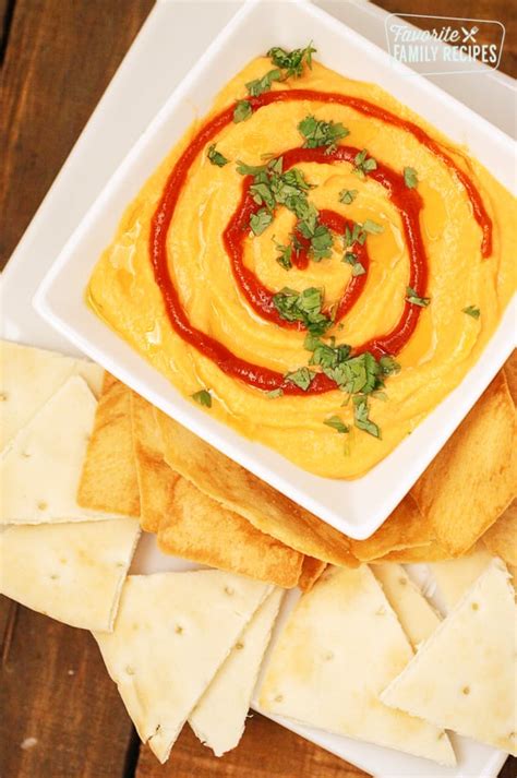 roasted-red-pepper-hummus-favorite-family image