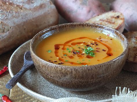 quick-easy-sweet-potato-and-chilli-soup image