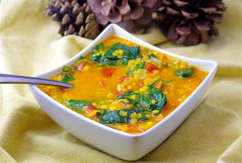 red-lentil-spinach-soup-easy-food-meanderings image