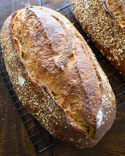 spelt-rye-and-whole-wheat-sourdough-bread-the image