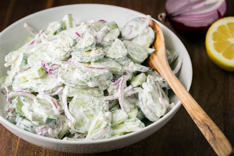 creamy-cucumber-salad-recipe-natashaskitchencom image